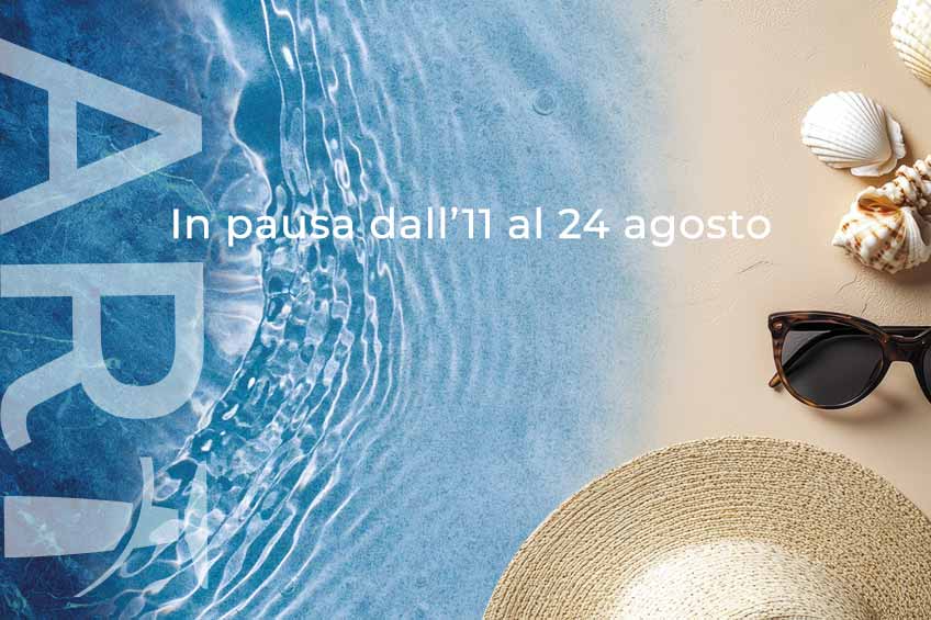 Pausa estiva agosto 2025